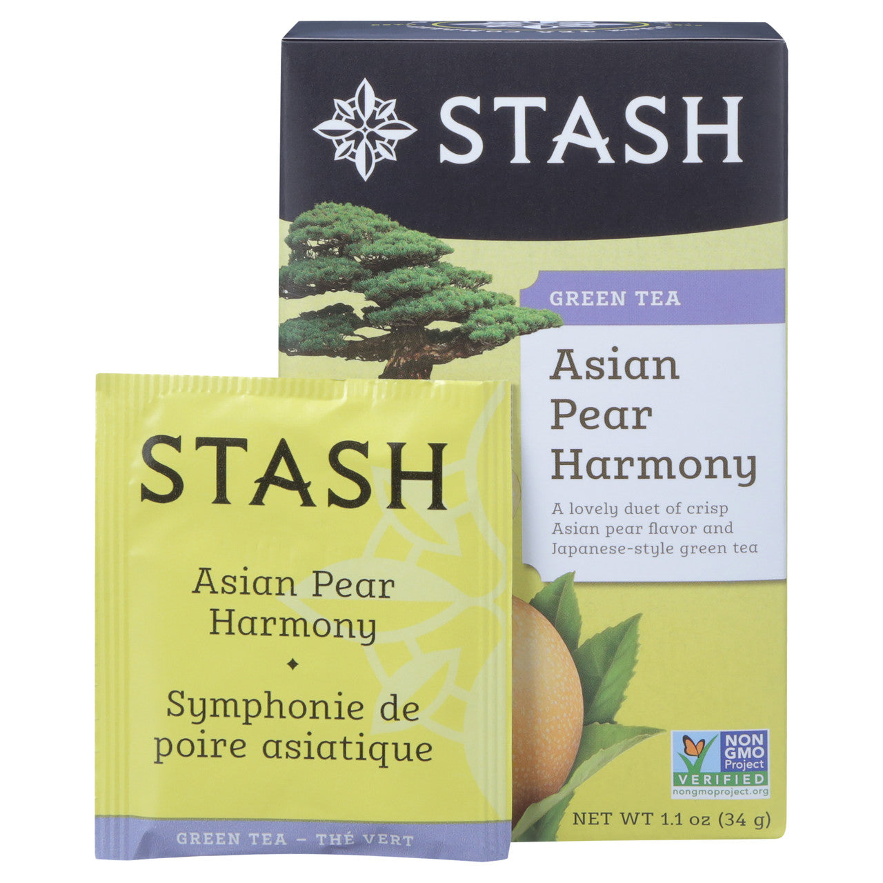 STASH GRN TEA ASIAN PEAR ( 6 X 18 BAG )