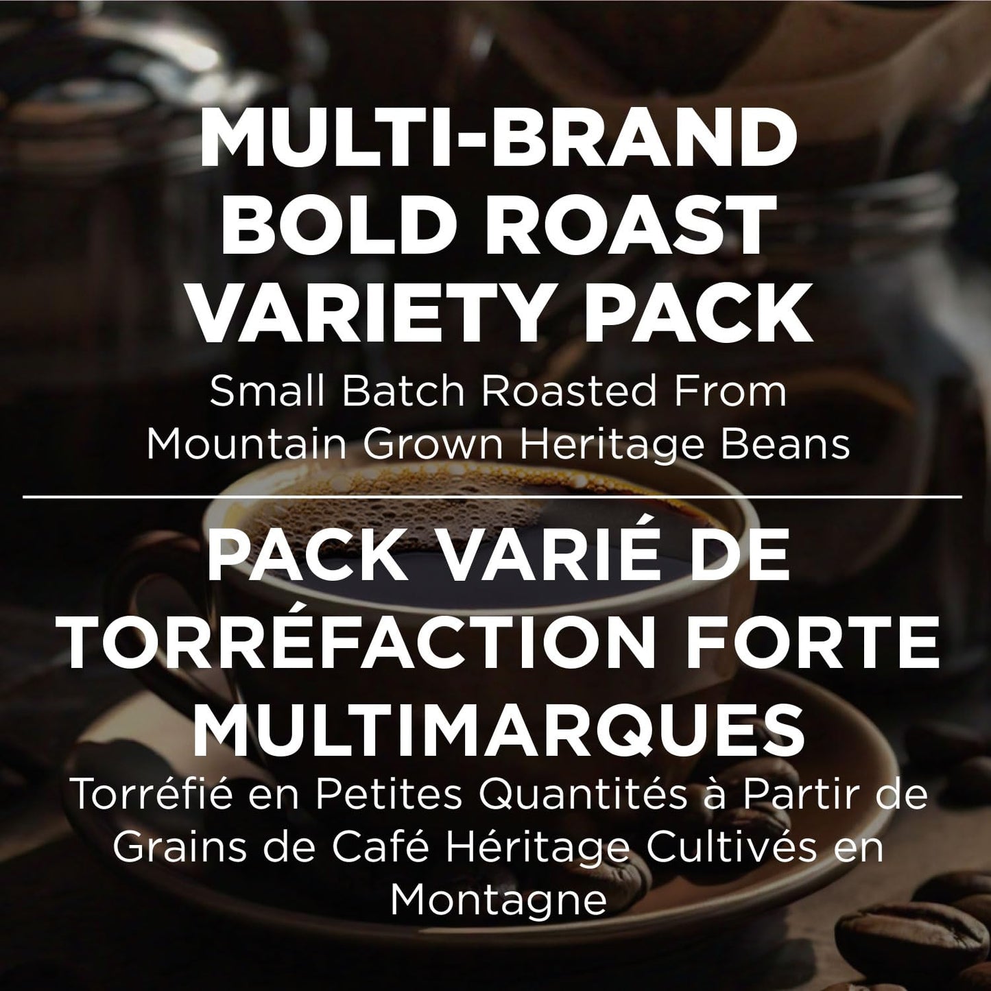 Intelligent Blends – Coffee Pods – Dark Roast Variety – 50 ct – Recyclable Pods - Canadian Distribution - Ships Free Within Canada on Orders Above CAD $199