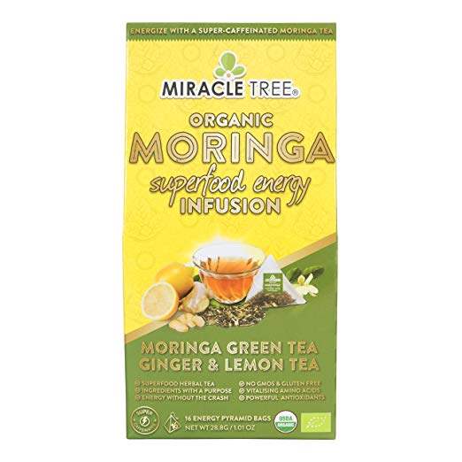 Organic Energy Tea Starter Set - 5 Flavors - Coffee Alternative Bundle