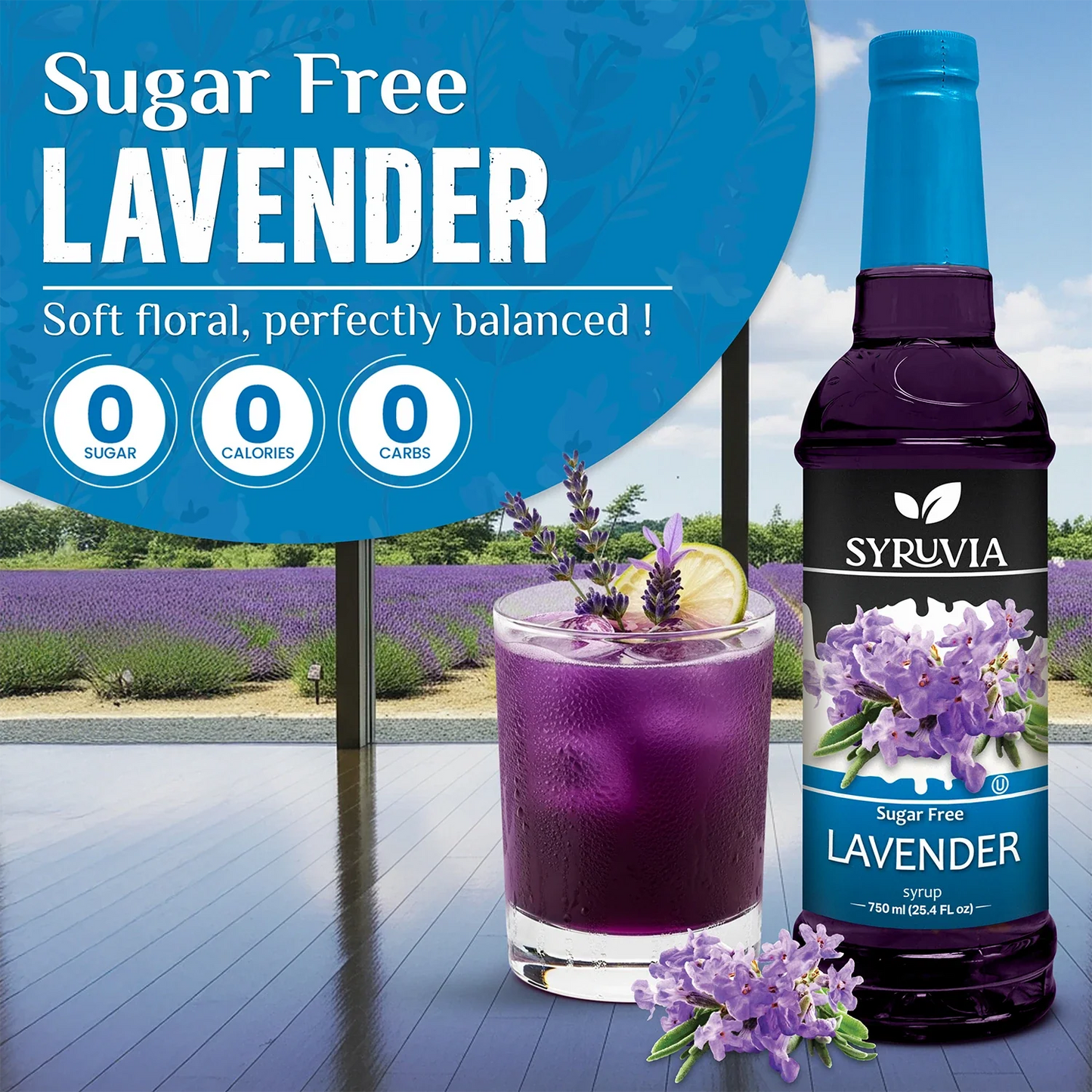 Sugar Free Lavender Syrup