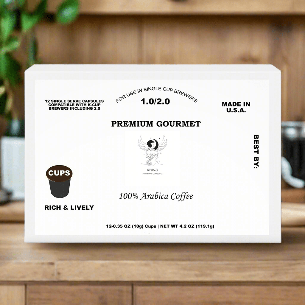 12 Pack Single Serve Coffee Capsules k-pods