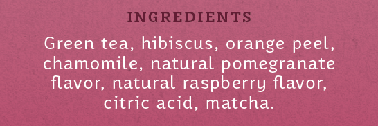 Stash Tea Pomegrante Raspberry With Matcha Tea (6x18 Bag)