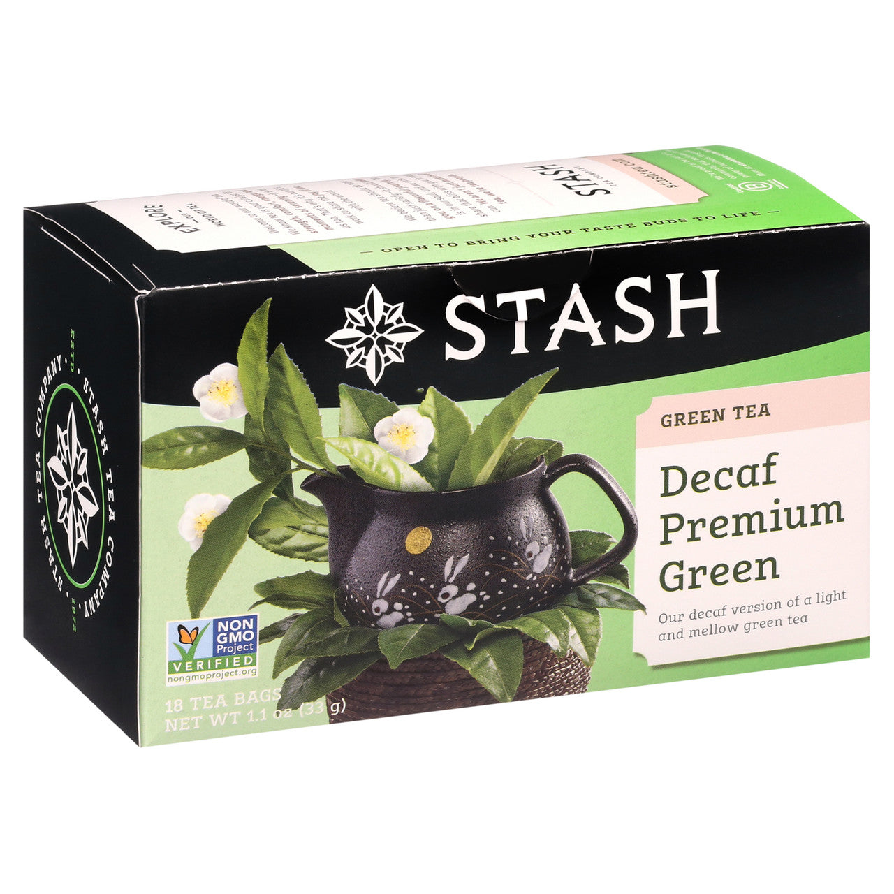 Stash Tea Decaf Prem Green (6x18BAG )