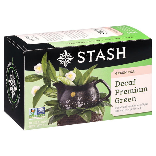 Stash Tea Decaf Prem Green (6x18BAG )
