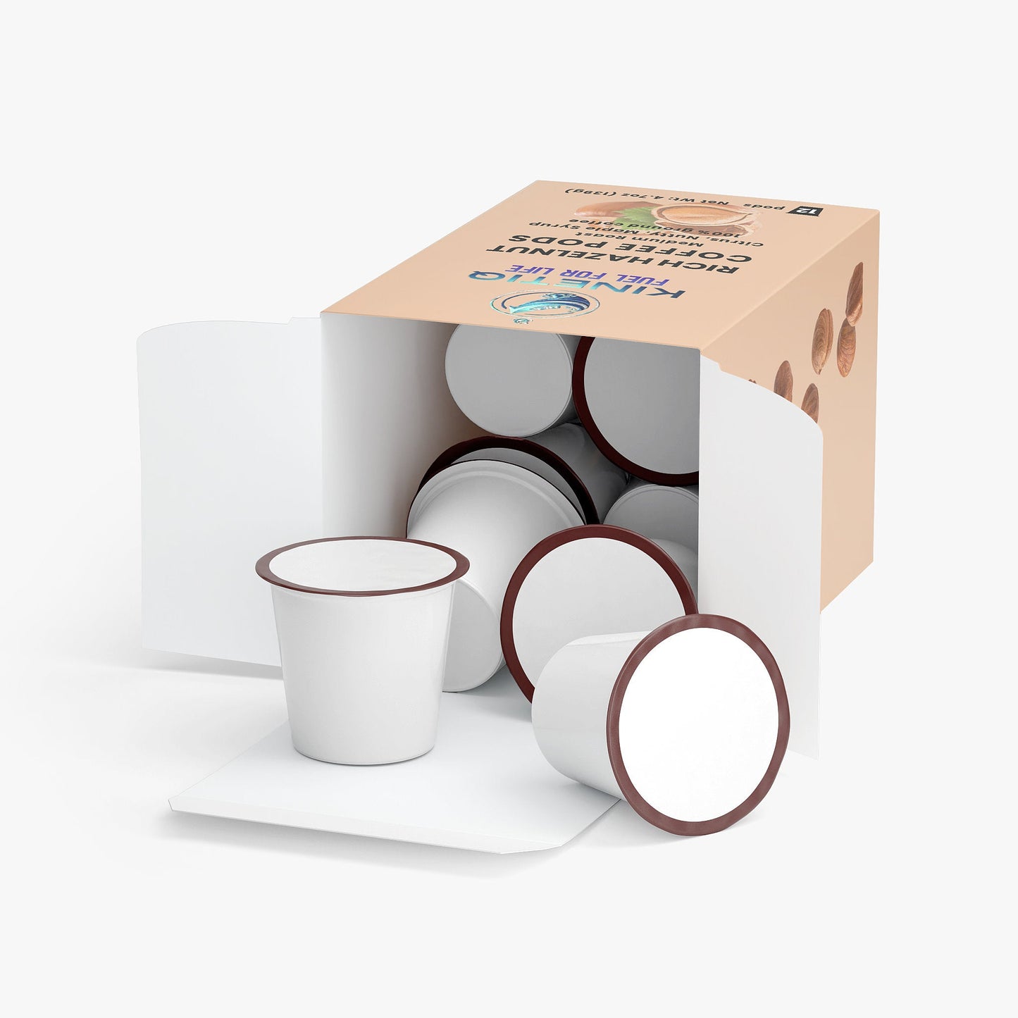 Rich Hazelnut Coffee Pods (Medium Roast)