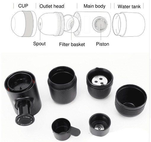 Portable Capsule Espresso Maker