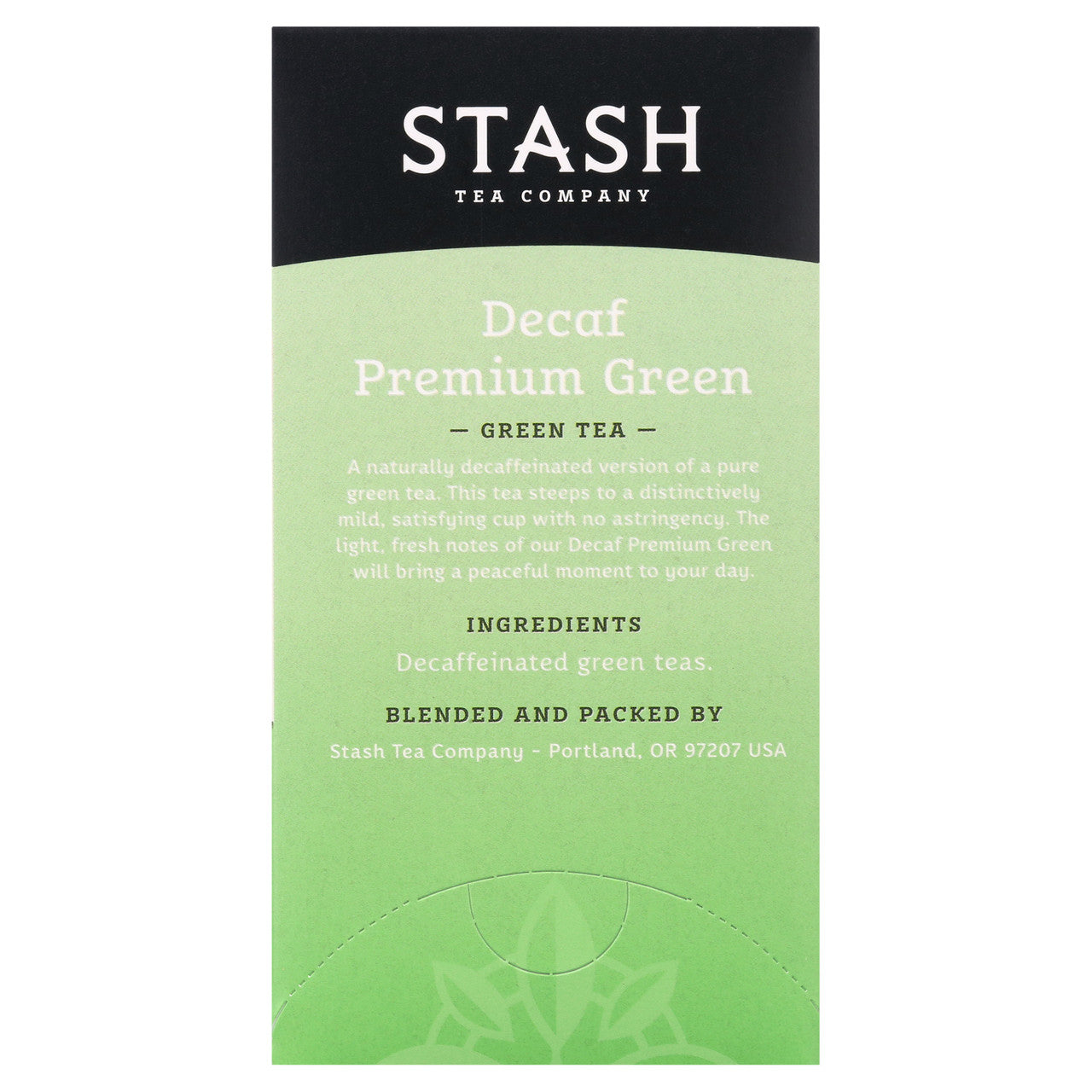Stash Tea Decaf Prem Green (6x18BAG )