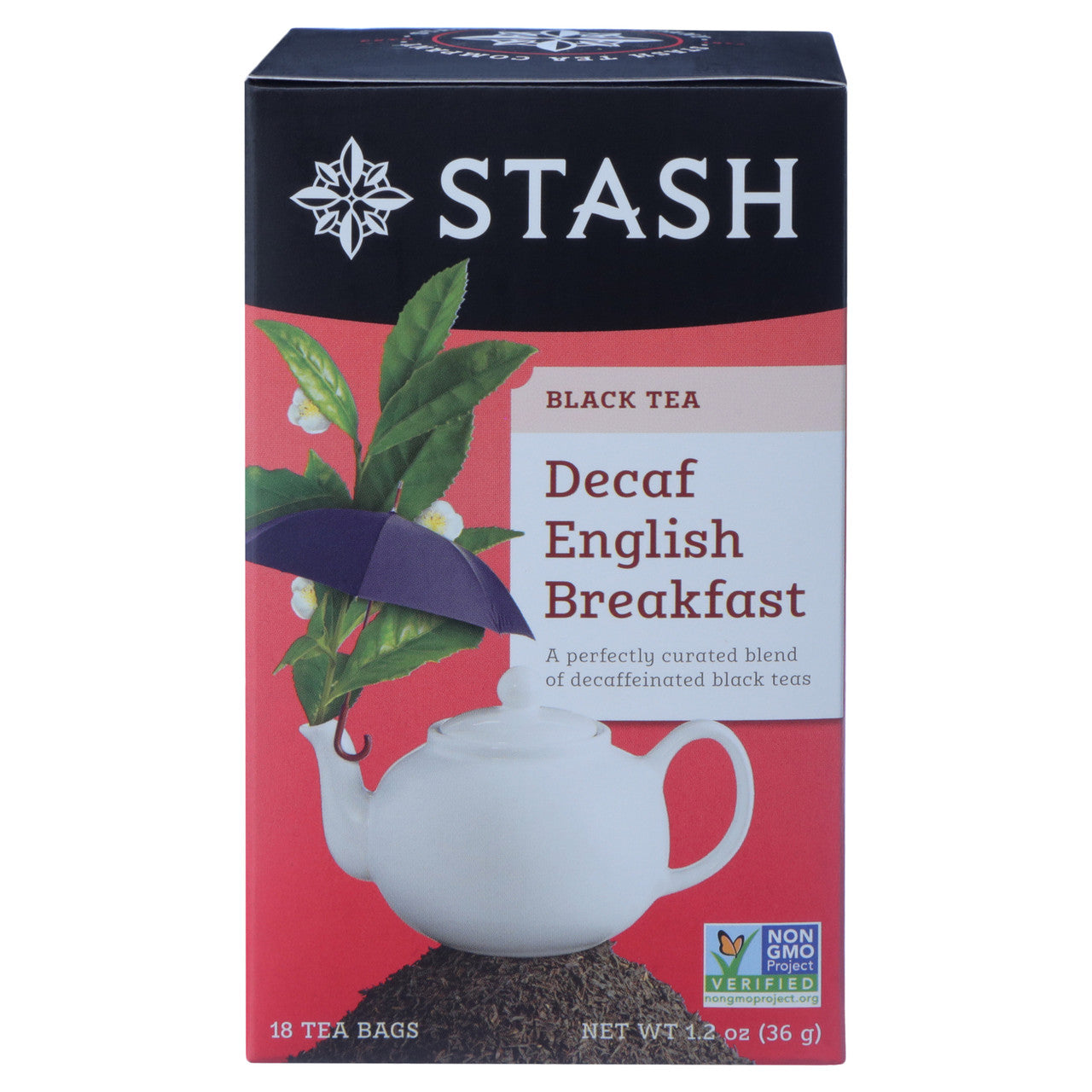 Stash Tea Decaf English Brkf (6x18BAG )
