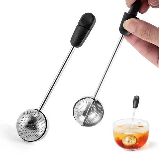 2pack Tea Ball, tea infuser for loose leaf tea, tea strainers for loose tea, stainless steel tea strainer, loose leaf tea steeper, easy clean, tea fine mesh strainer reusable