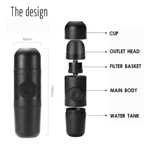 Portable Capsule Espresso Maker