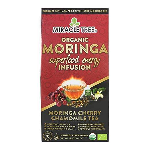 Organic Energy Tea Starter Set - 5 Flavors - Coffee Alternative Bundle