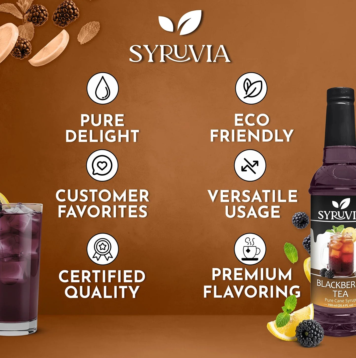 Blackberry Tea Syrup