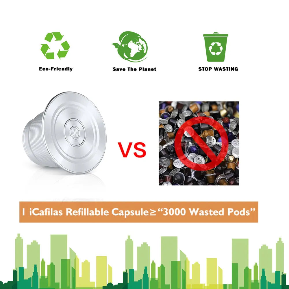 Steel Reusable Nespresso Pod