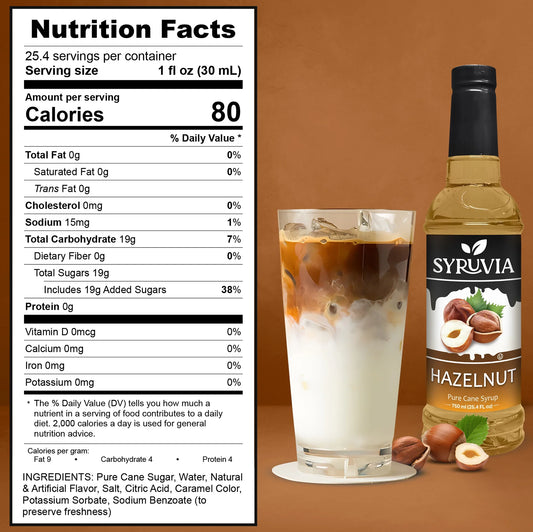 Hazelnut Syrup
