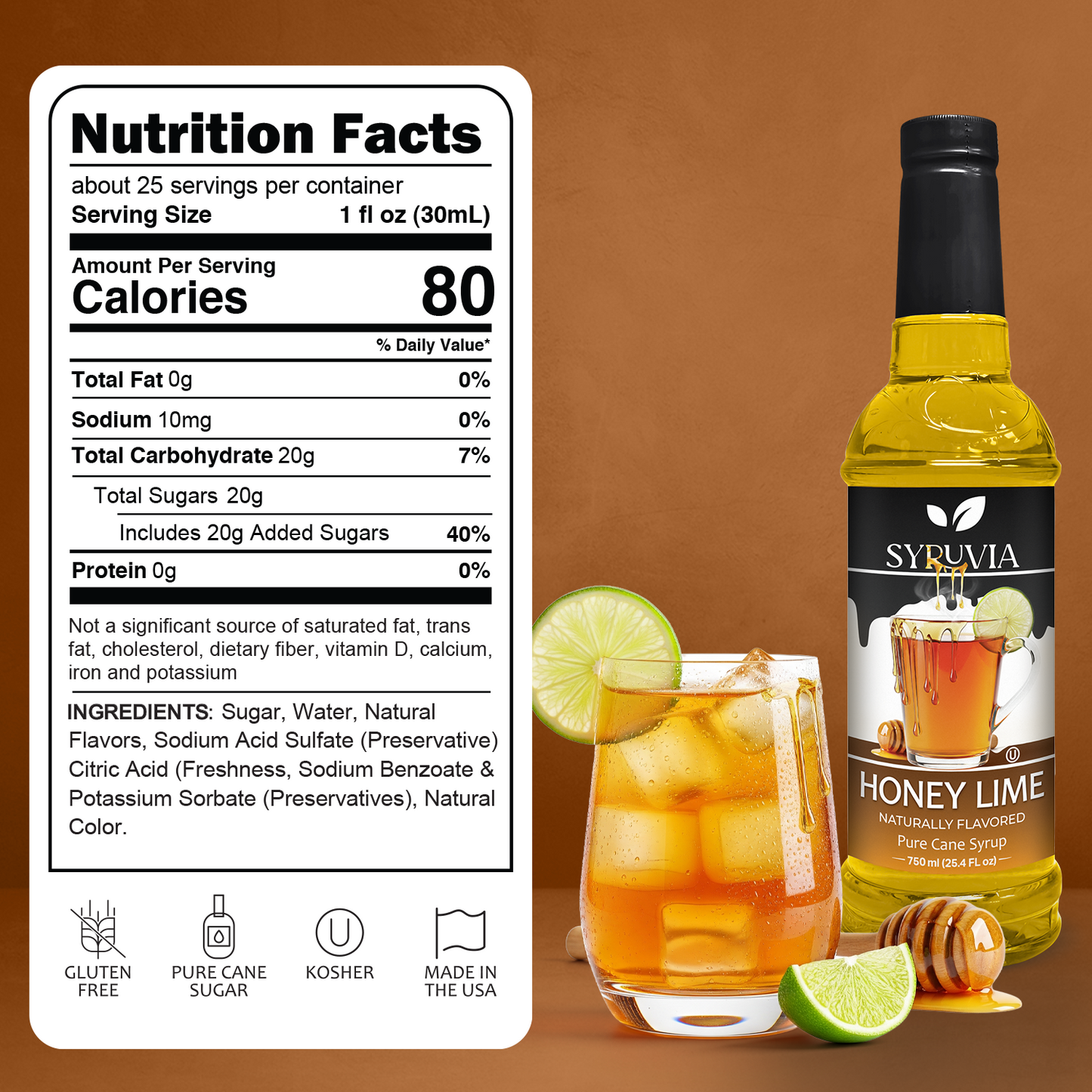 Honey Lime Syrup