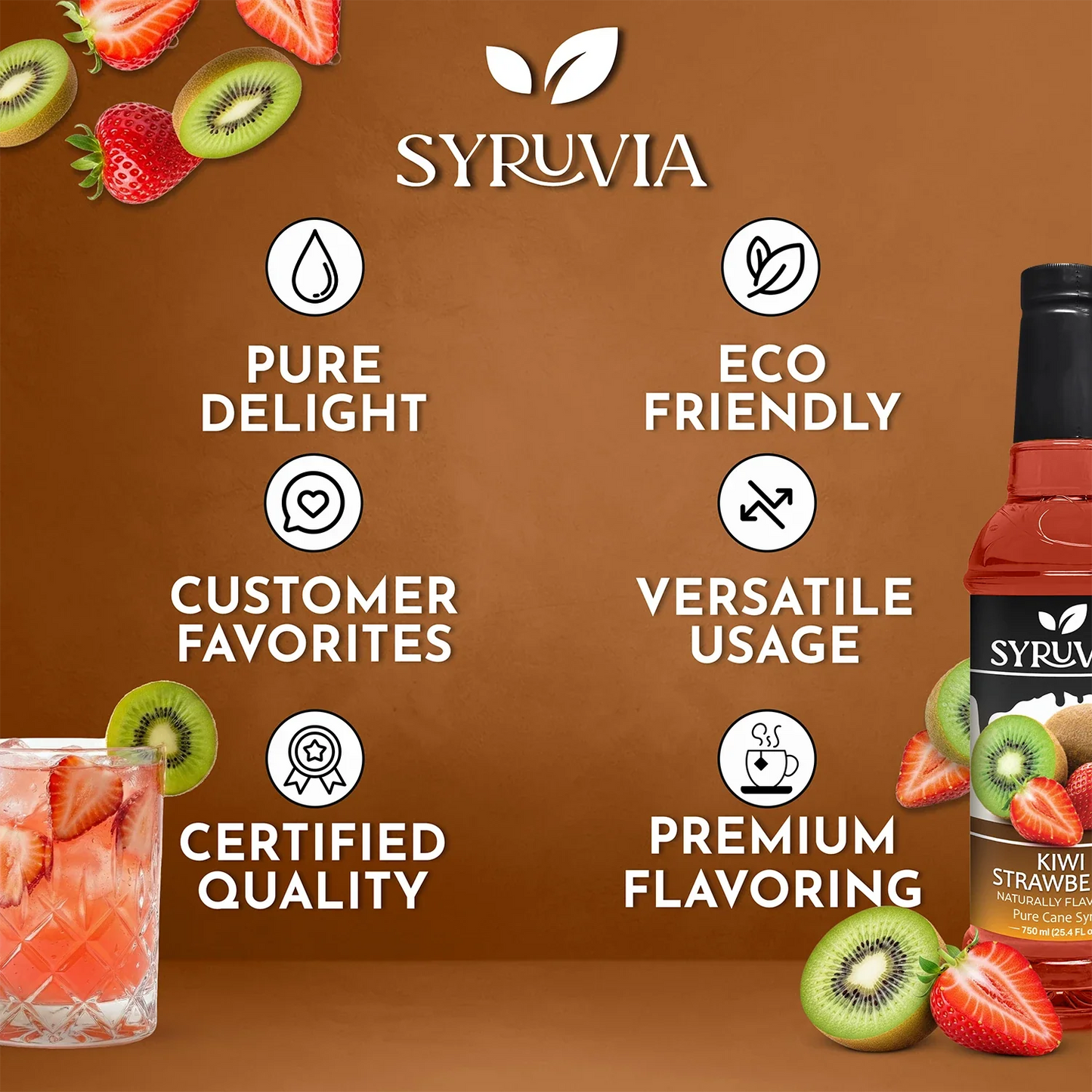 Kiwi Strawberry Syrup