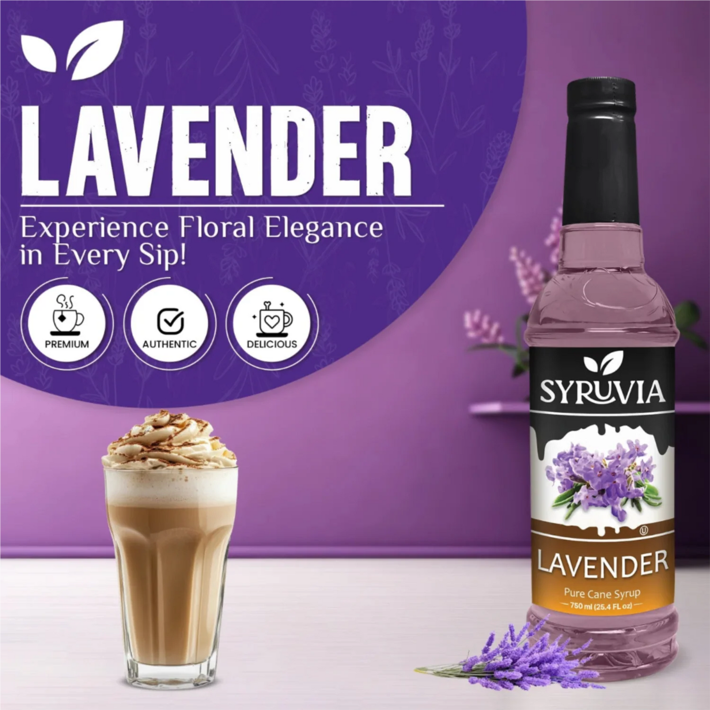 Lavender Latte Syrup