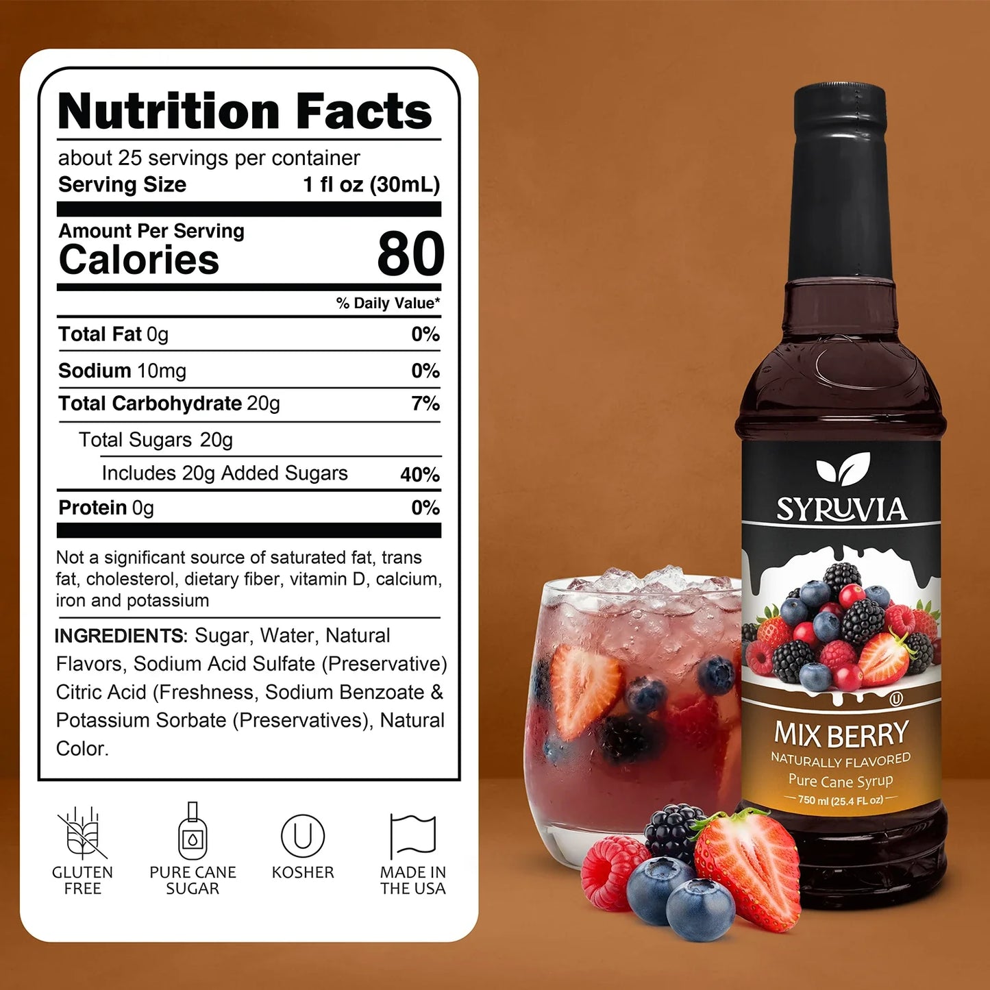 Mix Berry Syrup