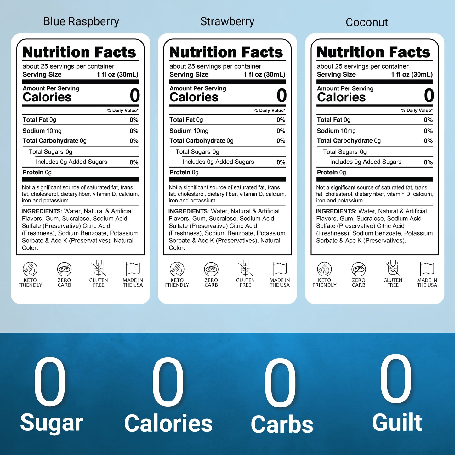 Sugar-Free Dirty Soda Pack (USA)