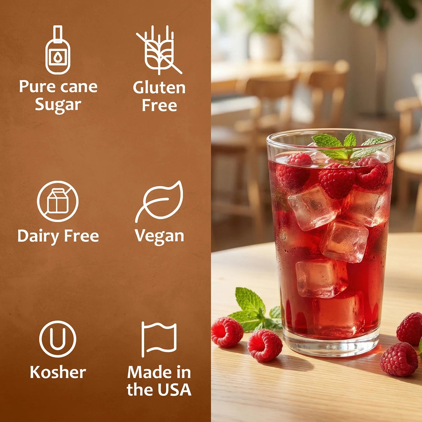 Raspberry Tea Syrup