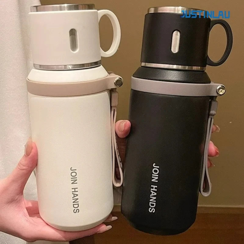 Thermos Cup with Tea Strainer - 600/800ML
