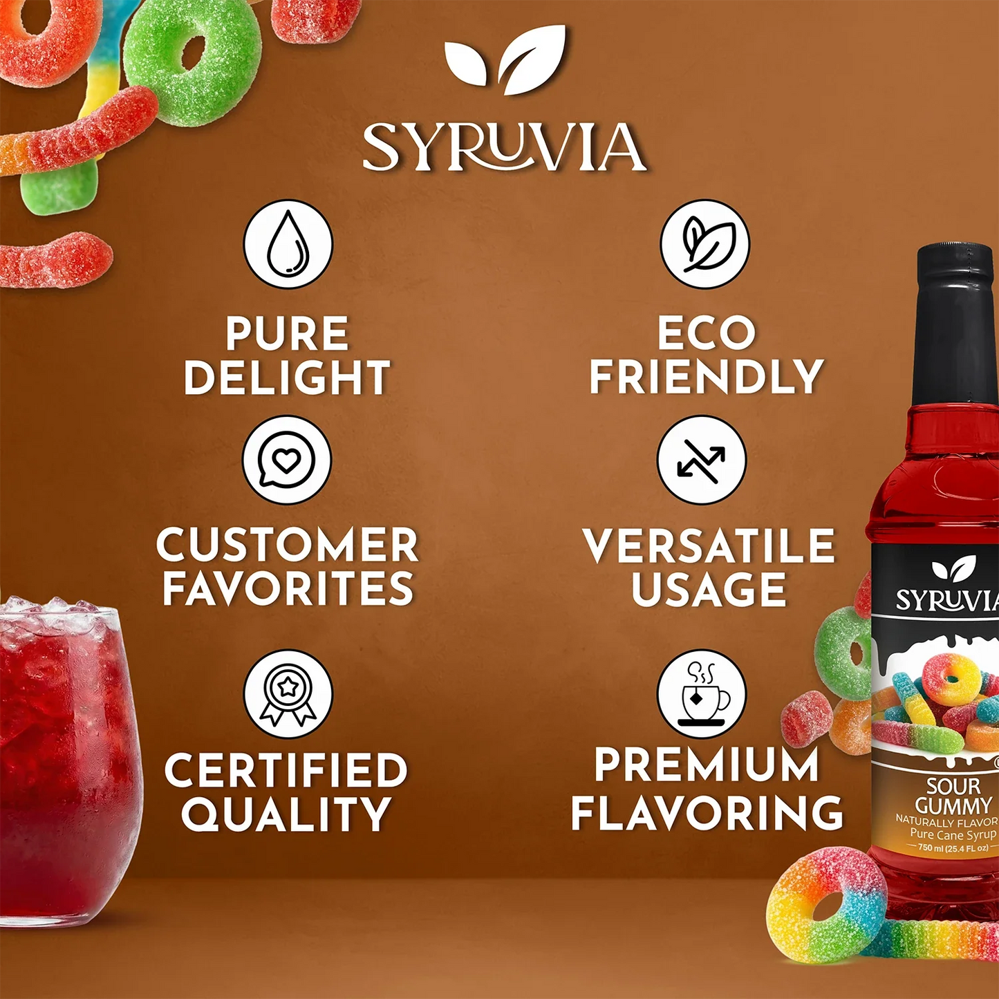Sour Gummy Syrup