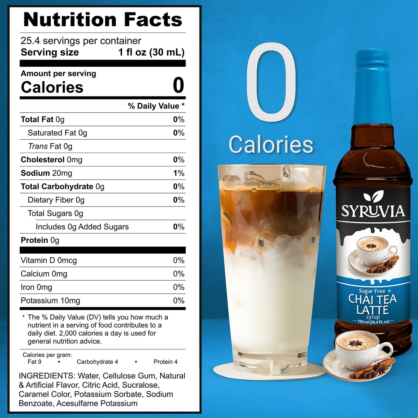 Sugar-Free Chai Tea Syrup
