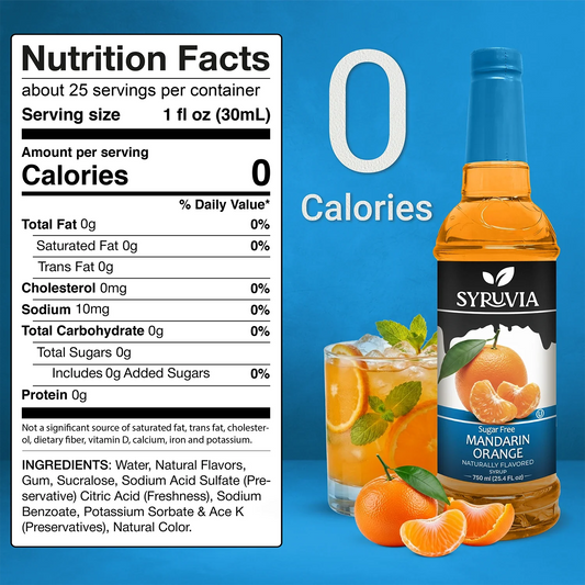 Sugar Free Mandarin Orange Syrup