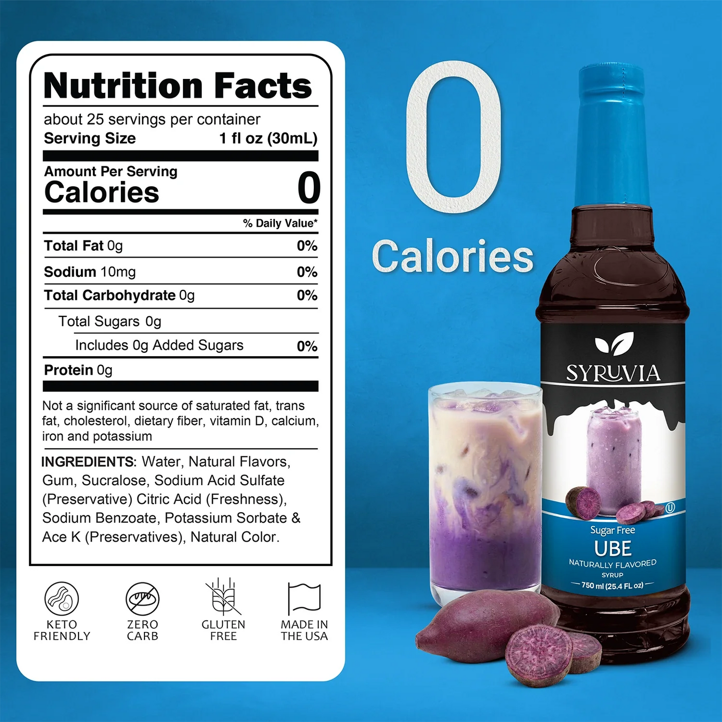 Sugar Free Ube Syrup