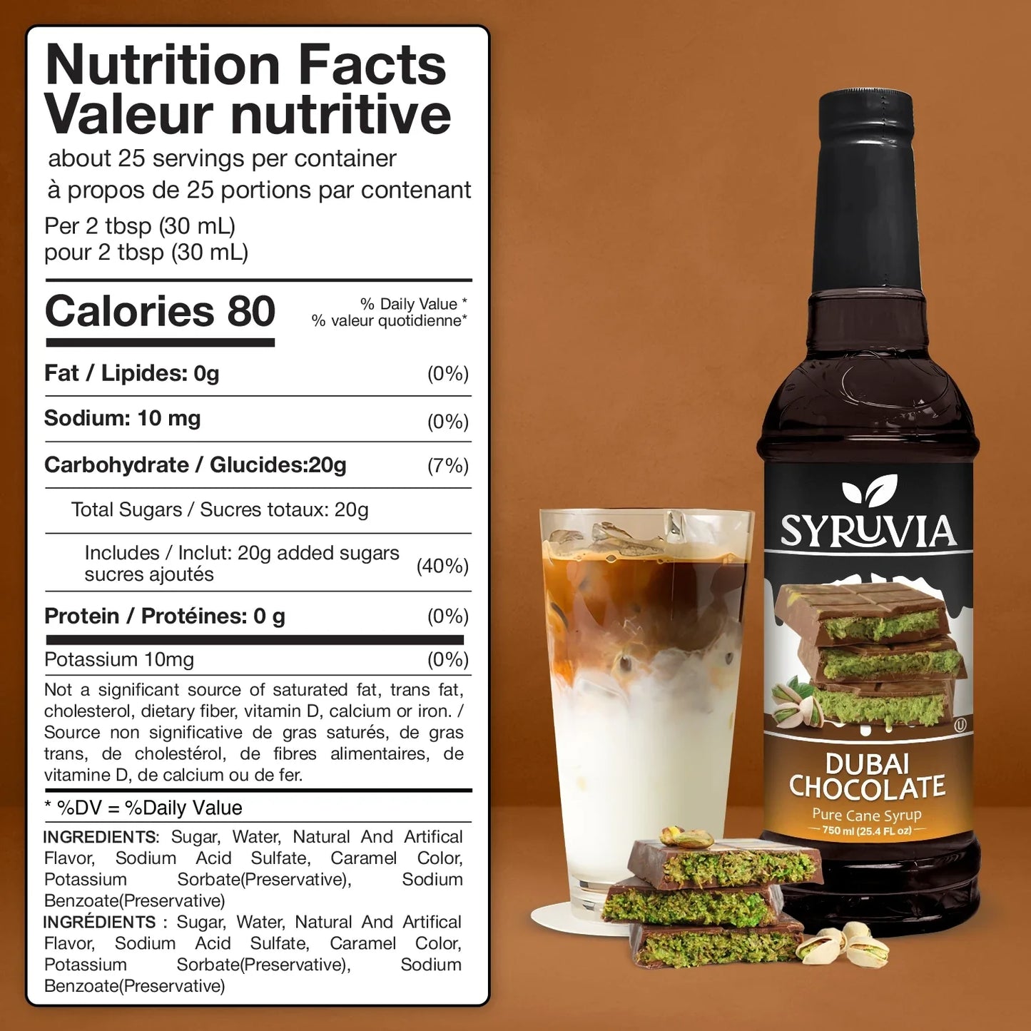 Dubai Chocolate Syrup™