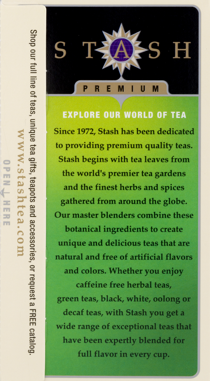 Stash Tea Green Chai Premium Tea (6x20 CT)