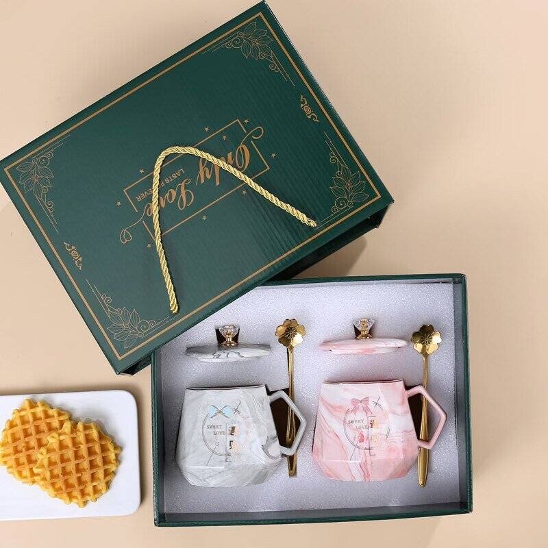 Coffee Cup Warmer Set Gift Package USB