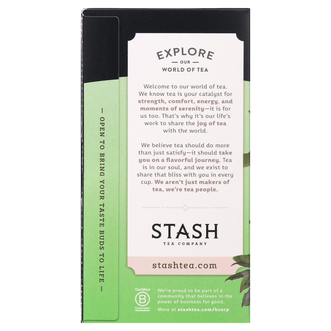 Stash Tea Decaf Prem Green (6x18BAG )